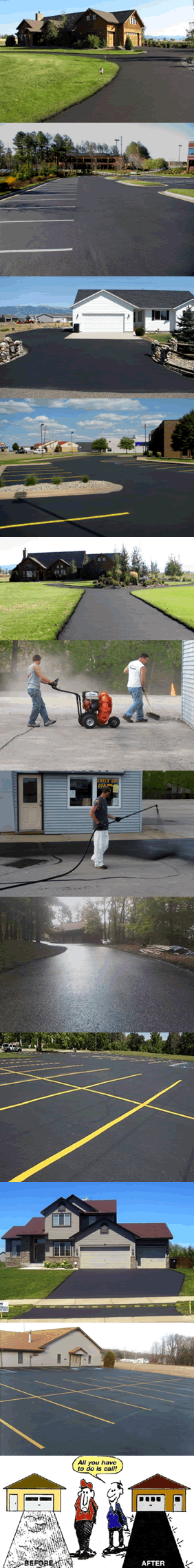 Seal Coating and Asphalt Patching Wisconsin